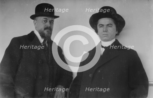 Gabriel Lapierre [and] Jan Kubelik, between c1910 and c1915. Creator: Bain News Service.