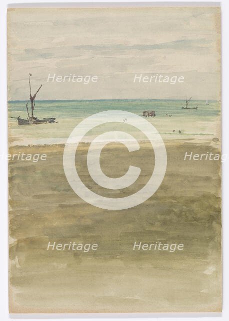 The Bathers, 1882-1883. Creator: James Abbott McNeill Whistler.