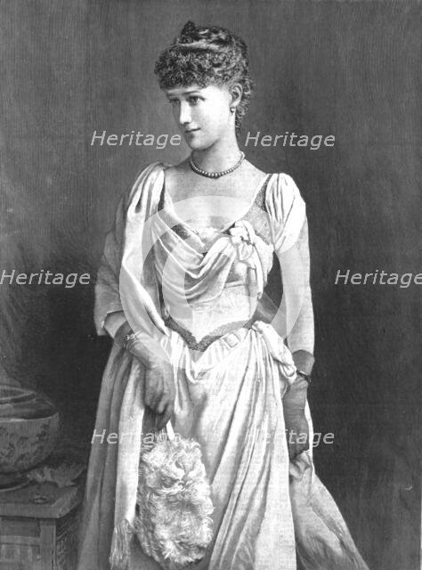 ''Her Excellency The Countess of Zetland', 1890. Creator: Unknown.