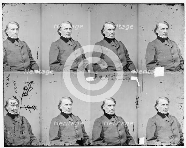 Elihu B. Washburne, 1865-1880. Creator: Unknown.