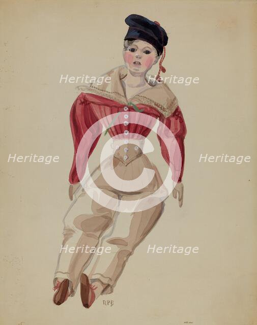 Doll, c. 1936. Creator: Raoul Du Bois.