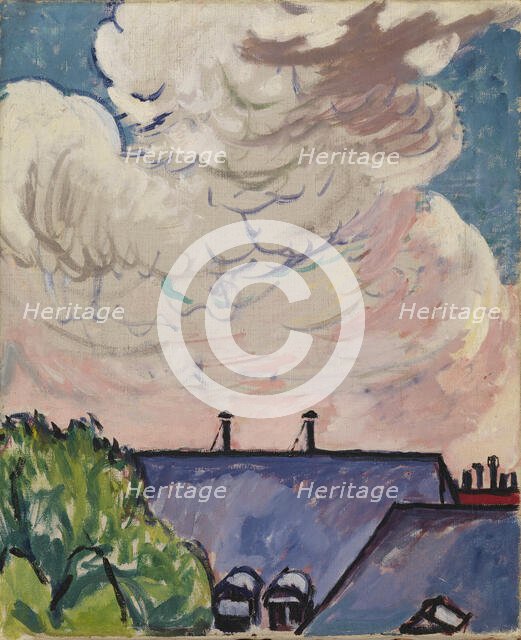 Clouds, 1910-1912. Creator: H Lyman Sayen.