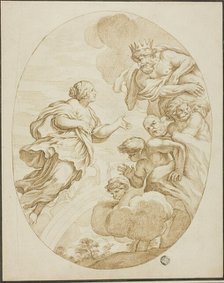 Juno, Zeus and Aeolus, n.d. Creator: Unknown.