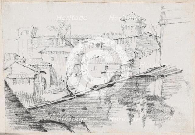 The Forno inside the Walls of the Vatican, 1744/1750. Creator: Joseph-Marie Vien the Elder.