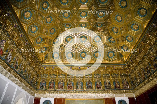 The Hall of Monarchs in the Alcazar of Segovia, Segovia, Spain, 2007. Artist: Samuel Magal