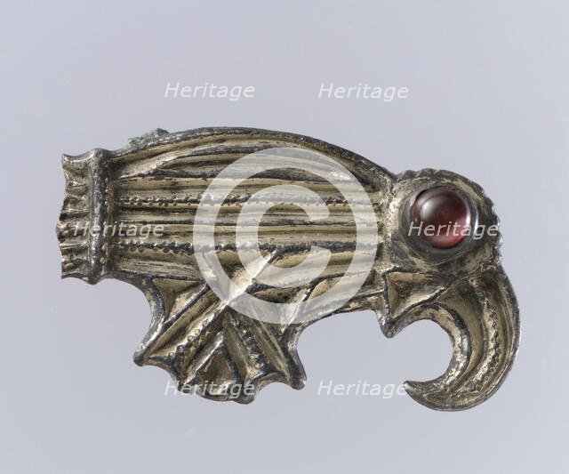 Bird-Shaped Brooch, Frankish, late 5th-early 6th century. Creator: Unknown.