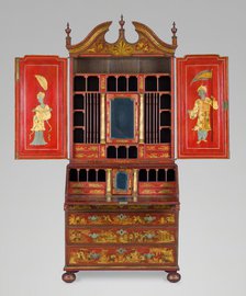 Secretary Cabinet, England, c. 1735. Creator: Giles Grendey.