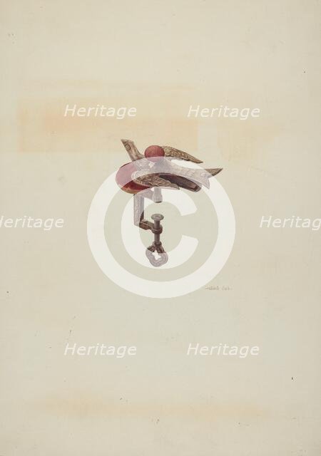 Sewing Bird, 1935/1942. Creator: Robert Clark.