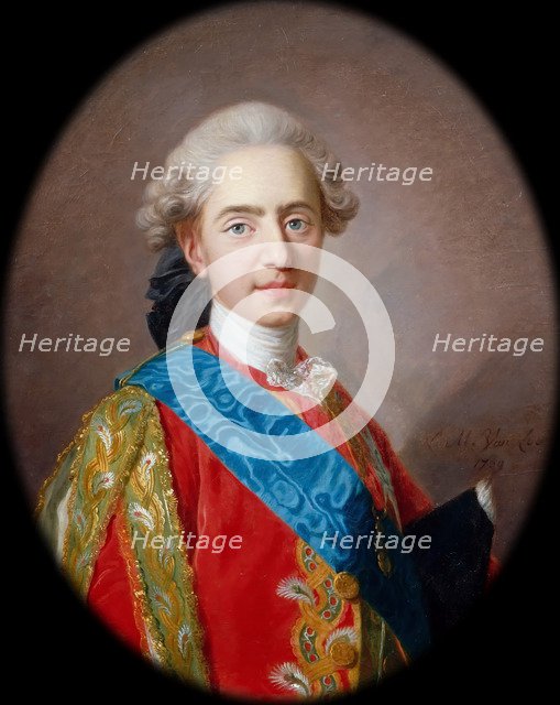 Louis-Auguste, duc de Berry (1754-1793), future Louis XVI, King of France. Artist: Van Loo, Louis Michel (1707-1771)