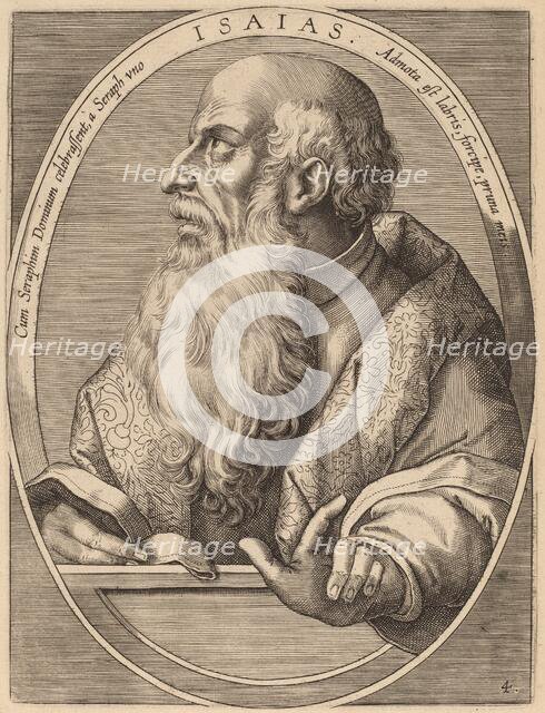Isaias, published 1613. Creator: Theodoor Galle.