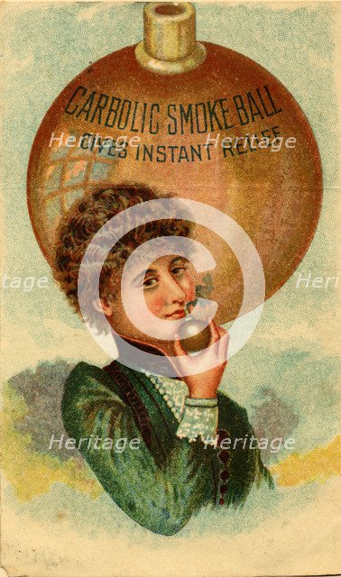 Carbolic Smoke Ball, 19th century. Artist: Unknown