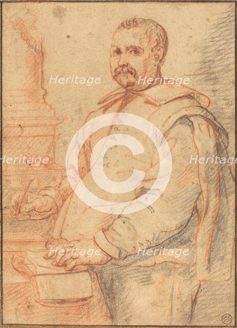 A Scholar Writing. Creator: Unknown.