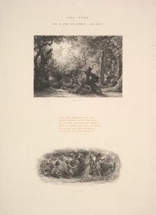 The Vine, or Plumpy Bacchus, 1880. Creator: Samuel Palmer.
