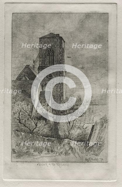 Tower of the Chimes, 1878. Creator: Otto H. Bacher (American, 1856-1909).