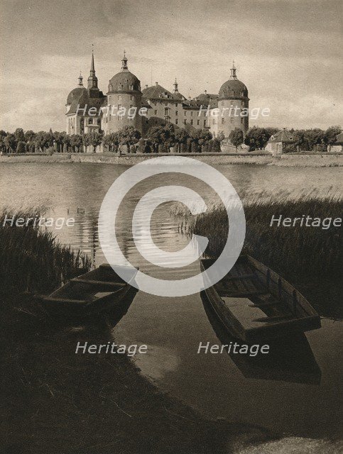 'Moritzburg Castle near Dresden', 1931. Artist: Kurt Hielscher.