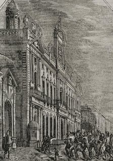 First Carlist War, (1833-1840): Anti-clerical riots of 1835, (1845). Creator: Martinez.