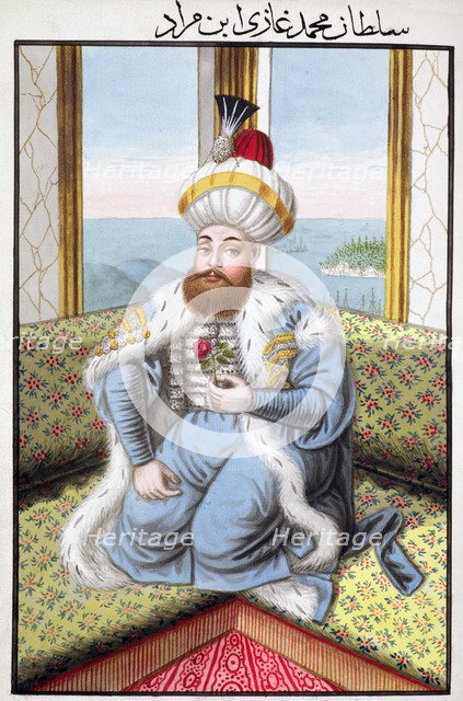 Mehmed II, Ottoman Emperor, (1808). Artist: Unknown