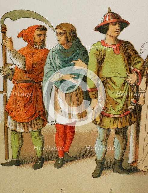 History of France, 1000, (1884).  Creator: Unknown.