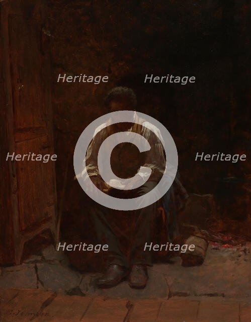 The Lord Is My Shepherd, 1863. Creator: Eastman Johnson.