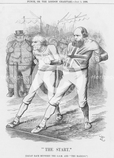 "The Start", 1886. Creator: Joseph Swain.