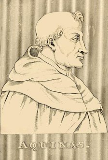 'Aquinas', (1225-1274), 1830. Creator: Unknown.