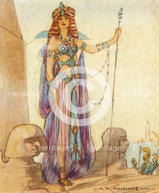 Cleopatra VII (69-30 BC), Queen of Egypt, 1937. Artist: Alexander K MacDonald