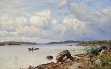 Lakeside Landscape from Tavastia. Creator: Hjalmar Munsterhjelm.