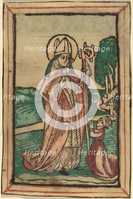 Saint Poppo, c. 1475. Creator: Unknown.