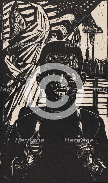 Klu Klux Klan, 1965. Creator: Arno Fleischer.