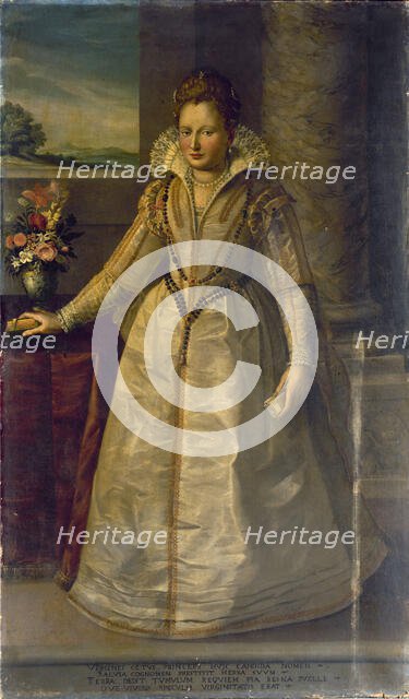 Portrait of a woman, presumed to be from the Salviati family, c1550. Creator: Unknown.