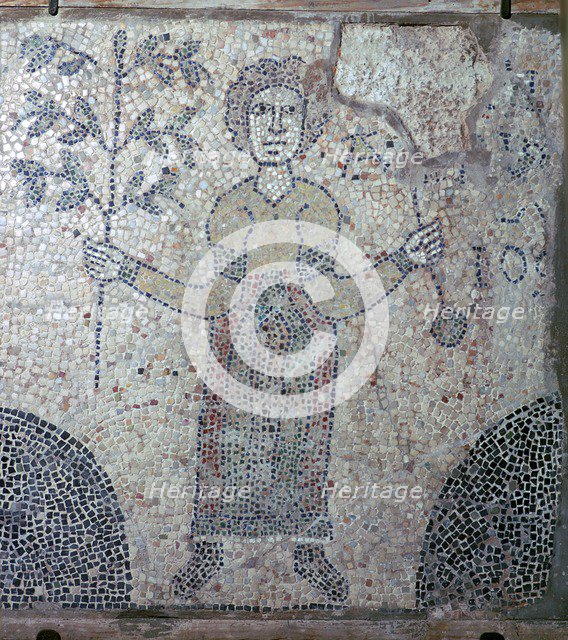 Mosaic in the church of San Giovanni Evangelista, 13th century. Artist: Unknown
