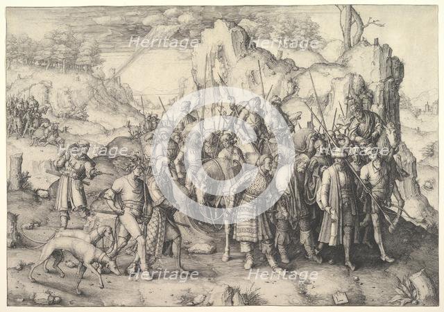 The Conversion of St. Paul, 1509. Creator: Lucas van Leyden.