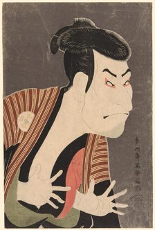 The actor Otani Oniji III as Edobei, 1794. Creator: Tôshûsai Sharaku.