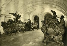 Vault of the Hapsburgs in the Capuchin Church, Vienna, Austria, c1935.  Creator: Unknown.
