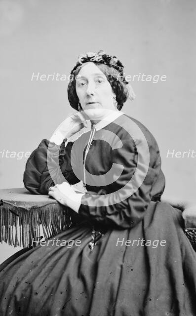 Mrs. George H. Gilbert, between 1855 and 1865. Creator: Unknown.