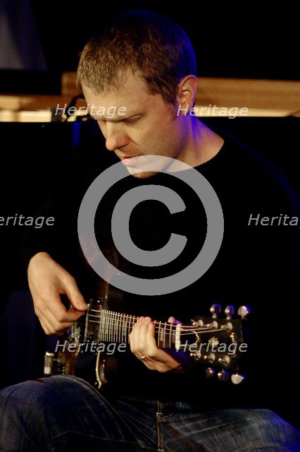 Stuart McCallum, Watermill Jazz Club, Dorking, Surrey, 4th October 2016. Artist: Brian O'Connor.