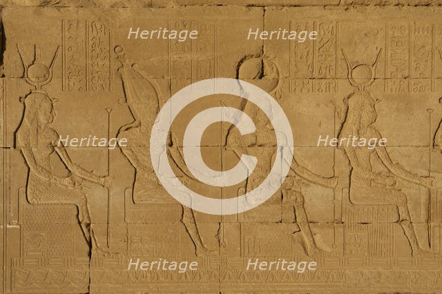 Hathor Temple, Dendera, Egypt.  Creator: Unknown.