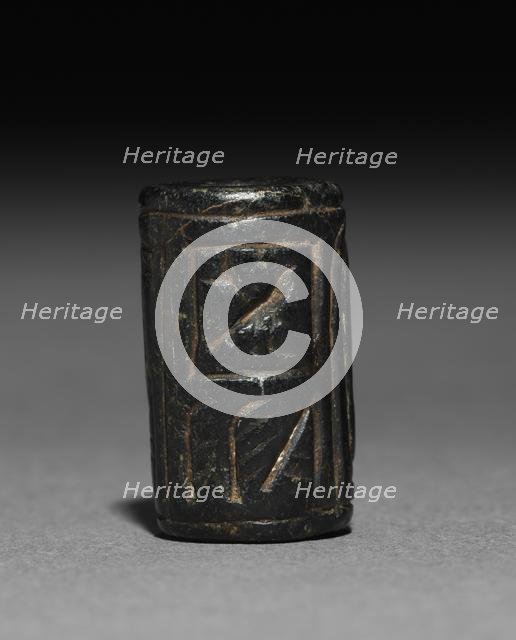 Cylinder Seal of Mycerinus, 2573-2124 BC. Creator: Unknown.