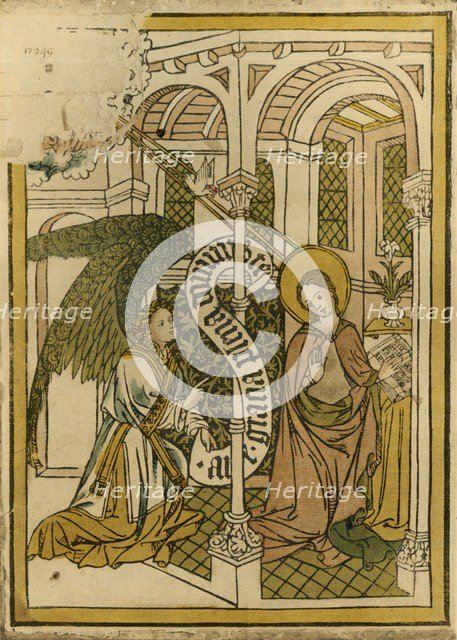 'The Annunciation', 1915. Creator: Unknown.