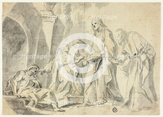 Raising of Lazarus, n.d. Creator: Marco Benefial.