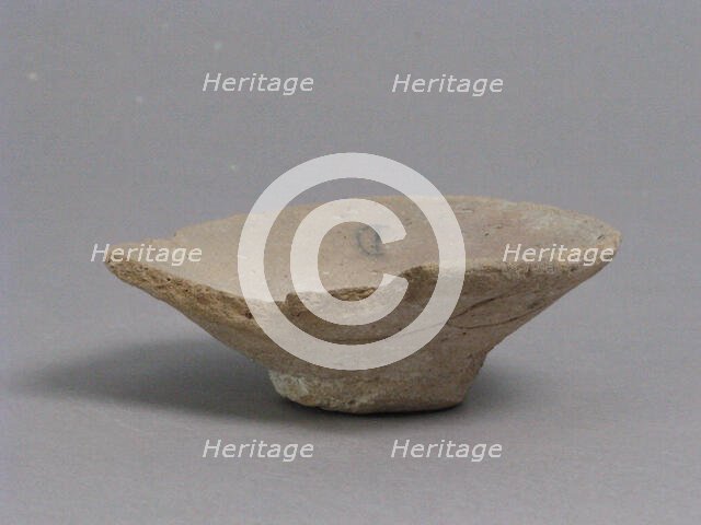 Bowl, Coptic, 4th-7th century. Creator: Unknown.