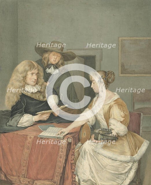Musical group, 1806. Creator: Jacob Willemsz. de Vos.