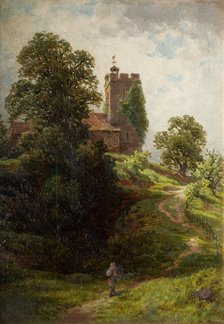 Wigmore Church, near Ludlow, 1880. Creator: Samuel Henry Baker.
