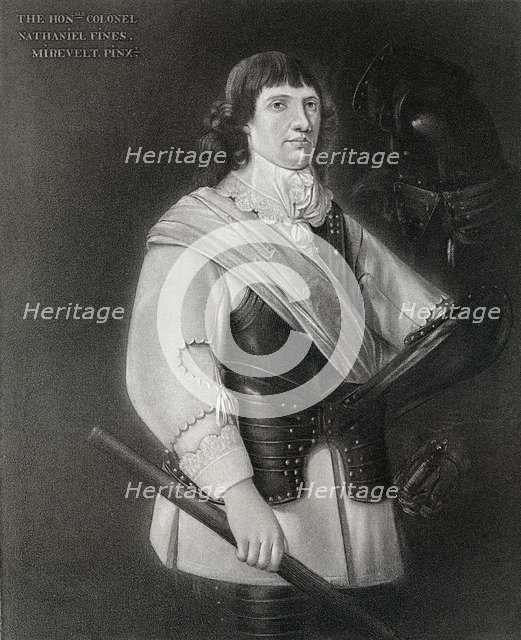 Nathaniel Fiennes, (c1608-1669), English politician, 17th century, (1899). Artist: Unknown