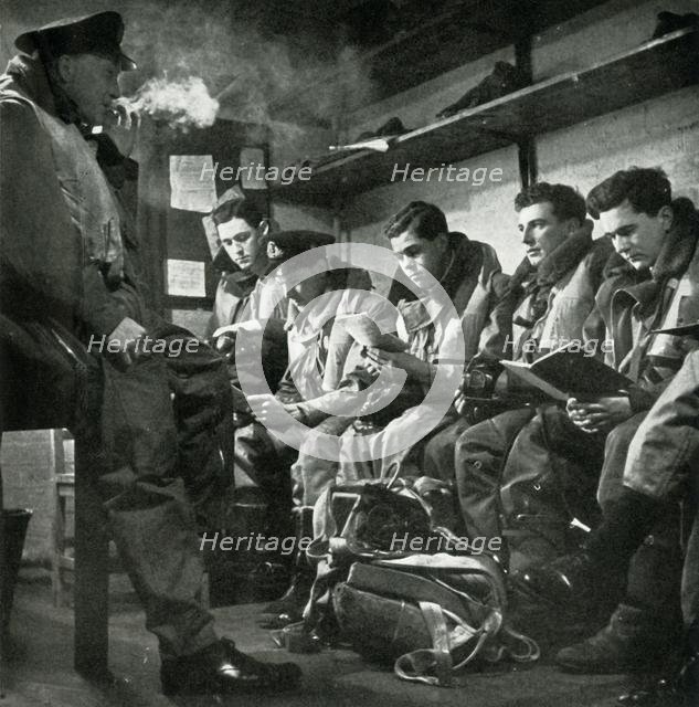 'Old Hands Now' - pilots of the Fleet Air Arm, c1943. Creator: Unknown.