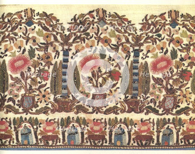 Towel or Napkin, Turkey, 19th century. Creator: Unknown.