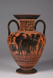 Amphora, 500s BC. Creator: Unknown.