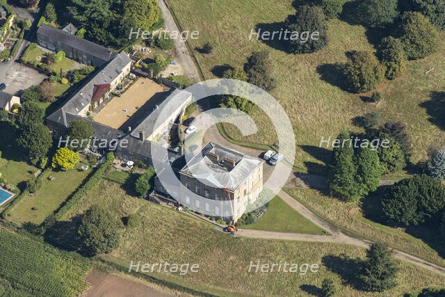 Papplewick Hall country house with service wing and stables, Nottinghamshire, 2024. Creator: Robyn Andrews.
