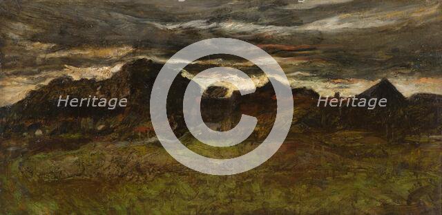 Landscape near Dachau, about 1880. Creator: Joseph Frank Currier.