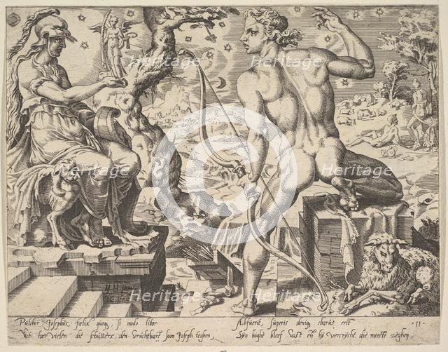 Joseph, from the series The Twelve Patriarchs, 1550. Creator: Dirck Volkertsen Coornhert.